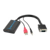 POWERTECH αντάπτορας VGA/USB/3.5mm σε HDMI CAB-H070